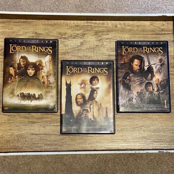 The Lord Of The Rings DVDs - Picture 1 of 4